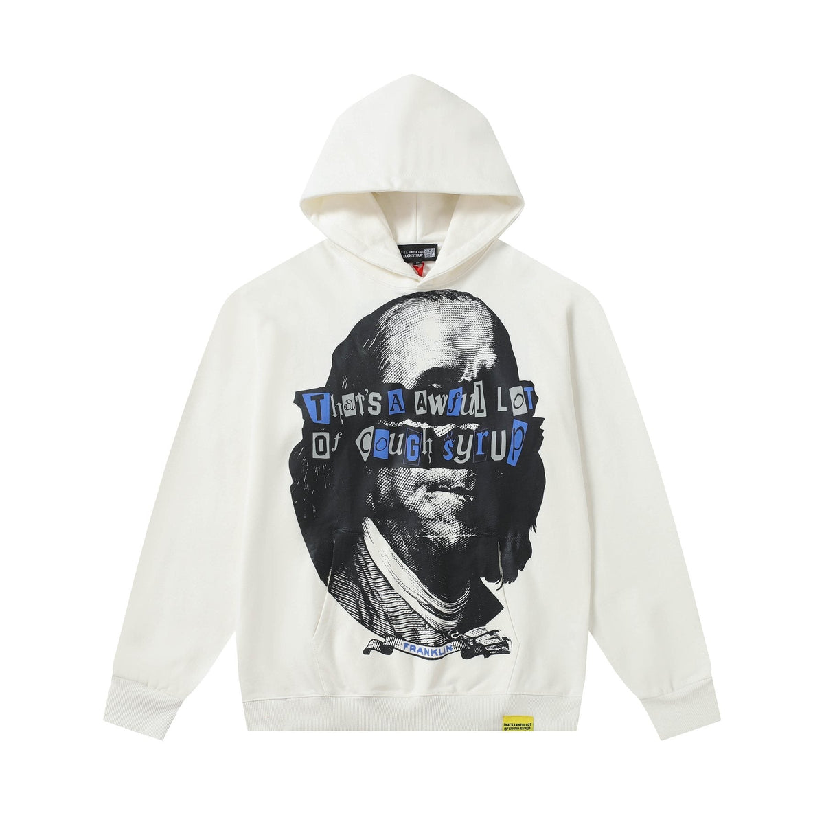 THAT'S A AWFUL LOT OF COUGH SYRUP Rising Star Graphic Hoodie — front
