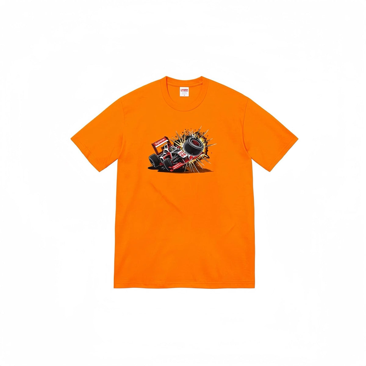 Supreme Crash Motorsport Graphic T-Shirt — front