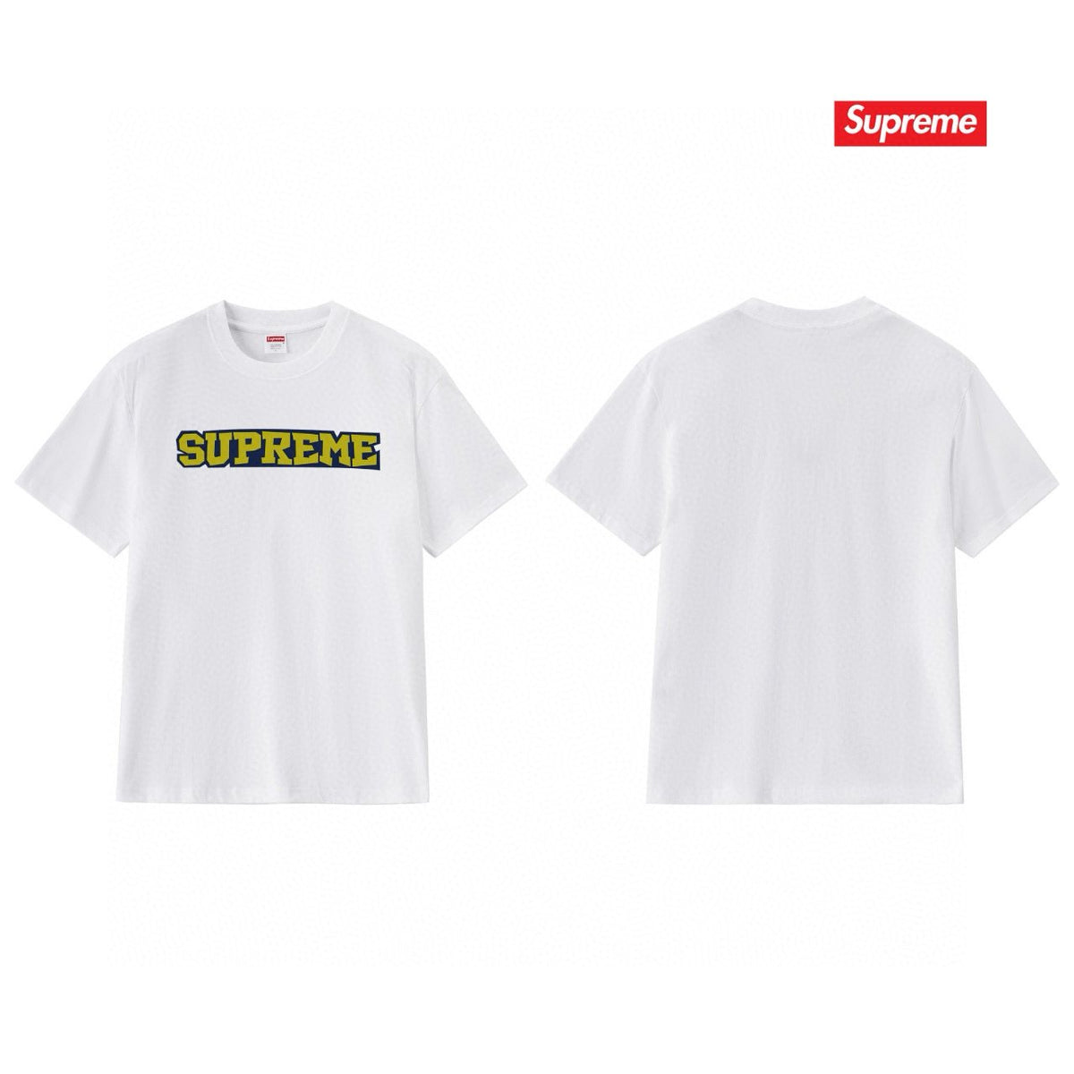 Supreme Arched Wordmark Short-Sleeve T-Shirt — comparison